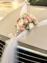 Load image into Gallery viewer, Bridal car decoration (Standard with sash)