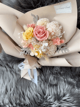 Load image into Gallery viewer, Pink Yellow #2 Preserved Flower Bouquet