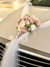 Load image into Gallery viewer, Bridal car decoration (Standard with sash)
