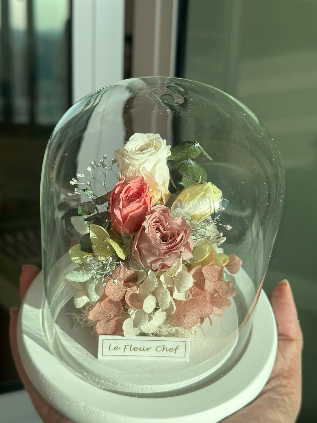 Preserved flower dome hobby class